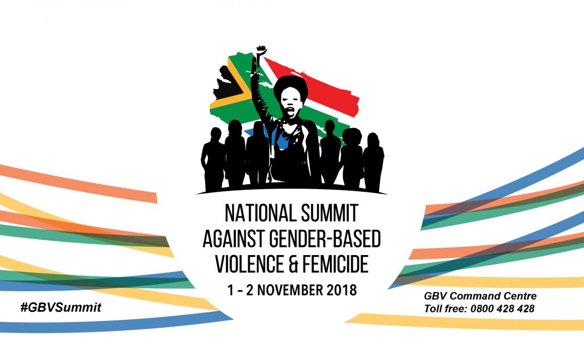 National Summit Against Gender Based Violence And Femicide South African Government 